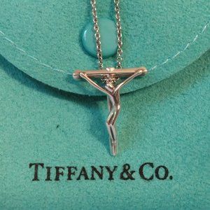 Tiffany & Co. Elsa Peretti Sterling Silver Crucifix